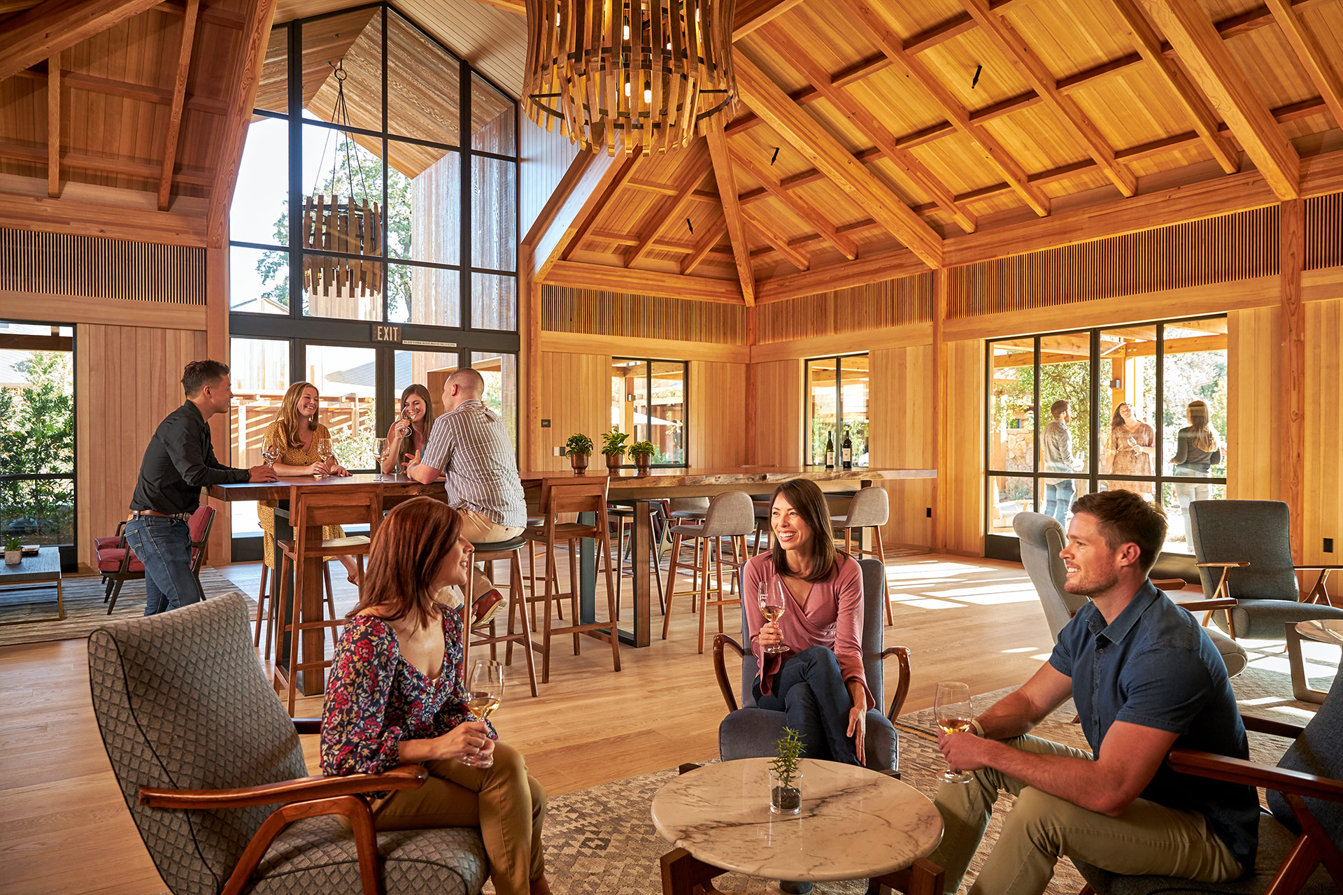 Cakebread Winery Architecture Napa Valley