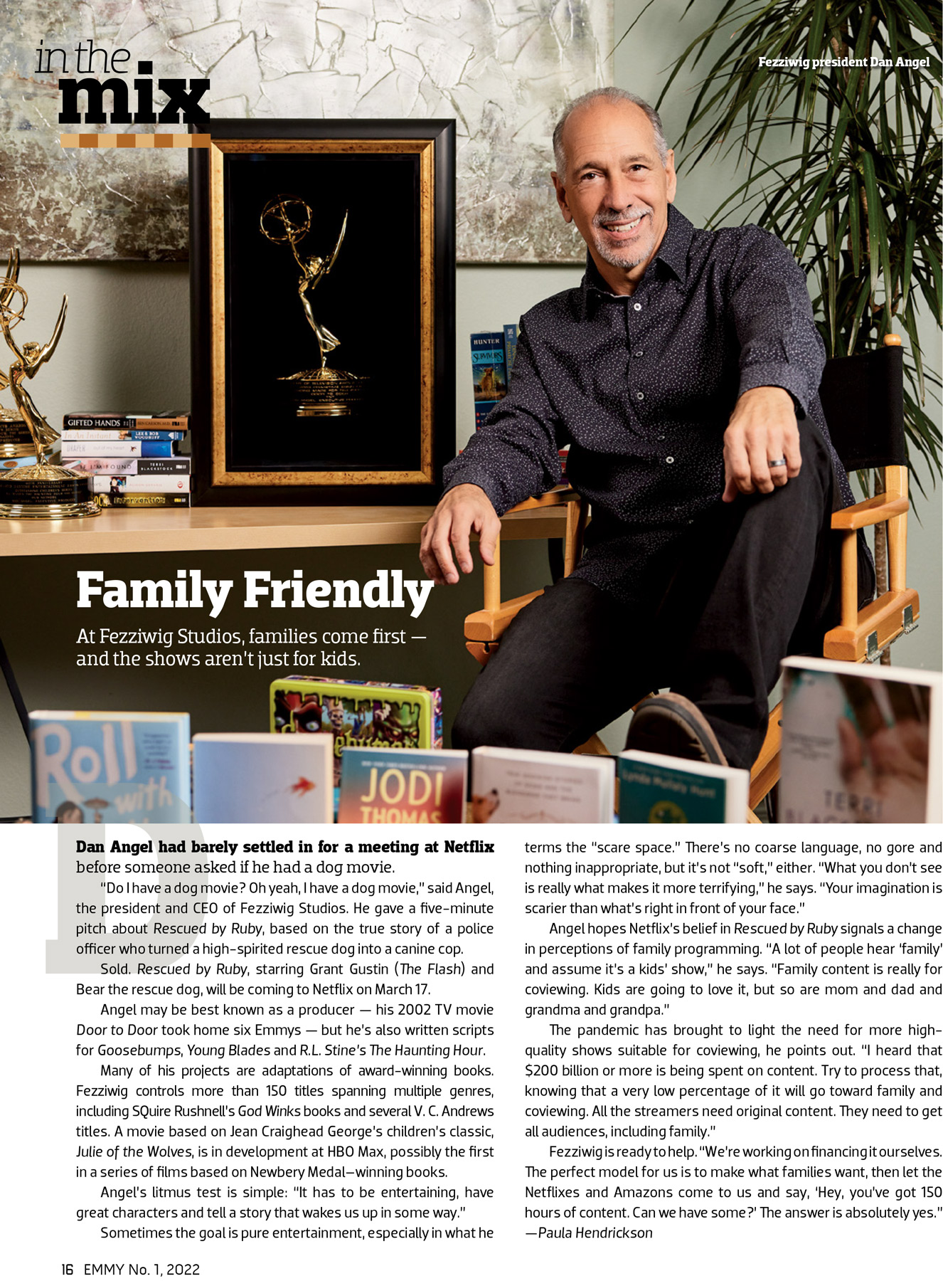 Dan Angel and Fezziwig-Studios / Emmy Magazine