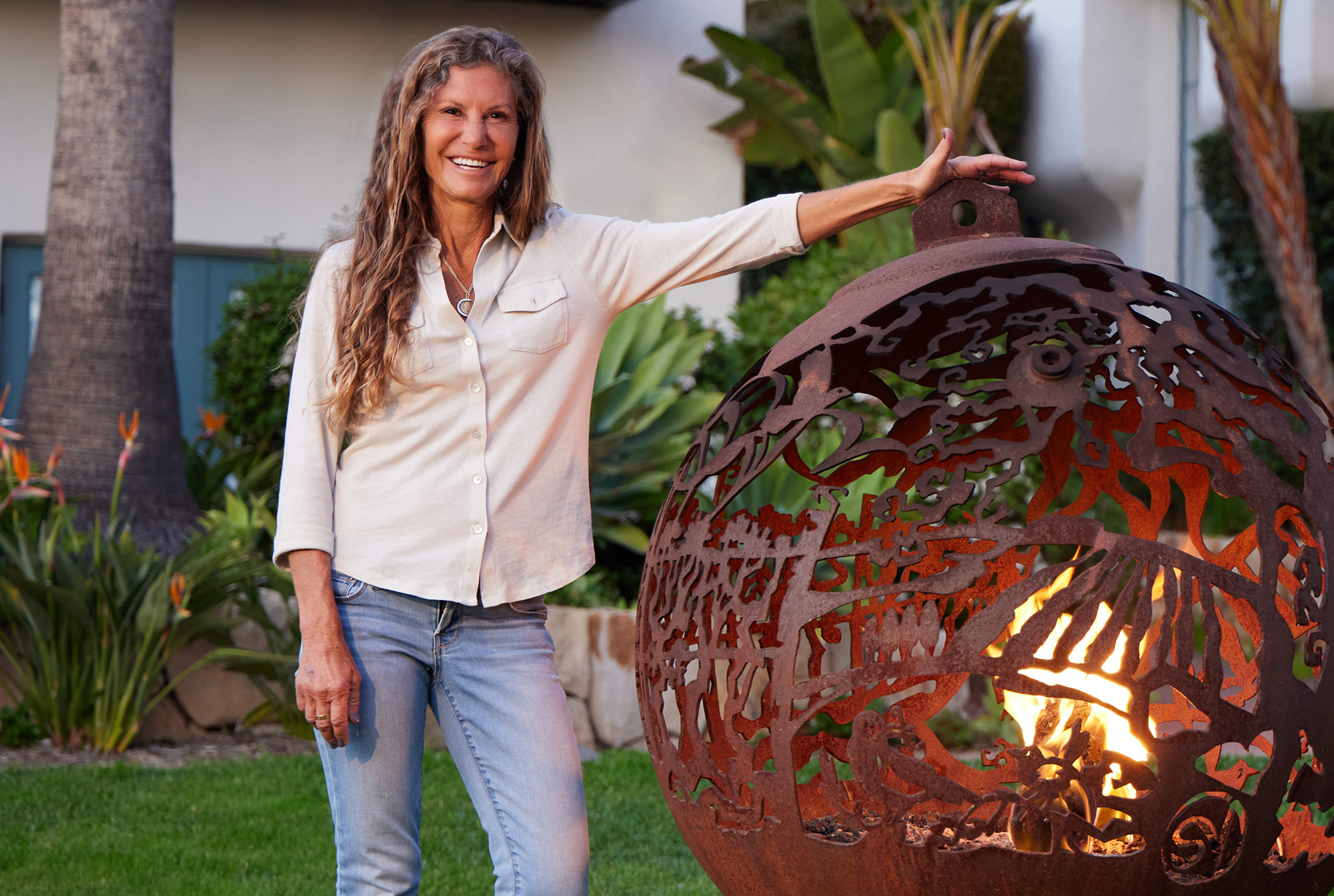 Sandra Vlock Architect with her Fireballs