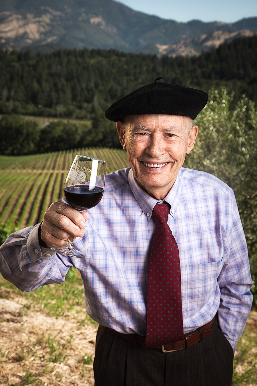 Mike Miljienko Grgich. Croatian winemaker at Grgich Hills